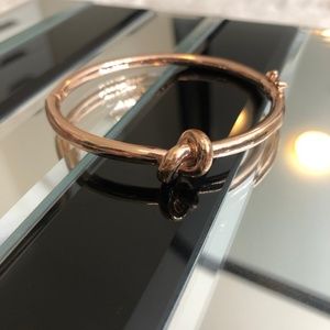 Kate Spade Rose Gold Love Knot Bracelet